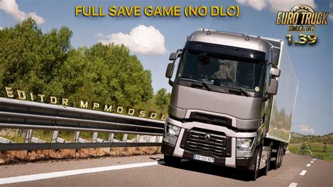 Ets2 Full Savegame No Dlc 1 39 X Euro Truck