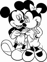 Disney Coloring Pages Print Printable Colouring Kids Mouse Sheets Color Mickey Printables Colour Book Cartoon Children Para Cool Characters Fun sketch template