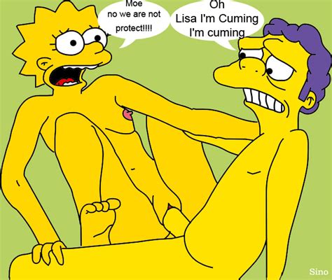 Rule 34 Breasts Color Exposed Breasts Female Human Lisa Simpson Male