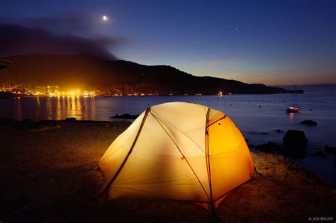isthmus camping catalina island california mountain photography  jack brauer
