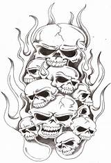 Flames Thelob Stencil Stencils Airbrush sketch template