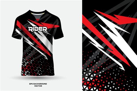 modern  shirt jersey design suitable  sports racing soccer