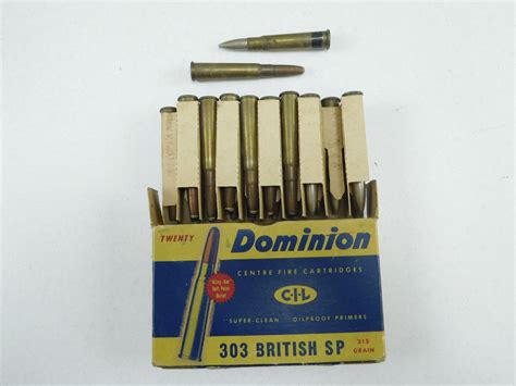 assorted antique  british ammo