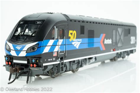 alc  charger dcc sound amtrak  anniversary  bachmann industries