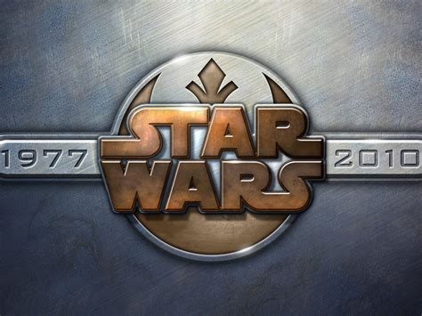 cool star wars logo    wallpaper