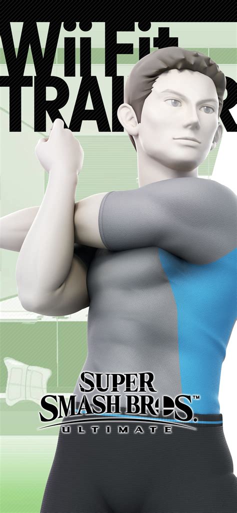 Ssbu 47 Wii Fit Trainer Male 1125x2436 Cat With Monocle
