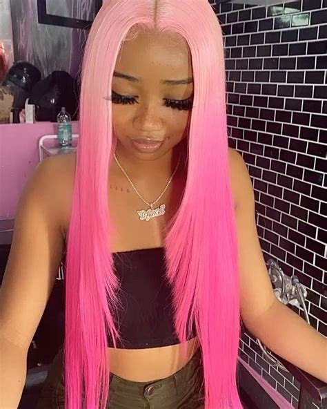house of it girls ☆° — mya in 2021 black girl pink hair hair styles