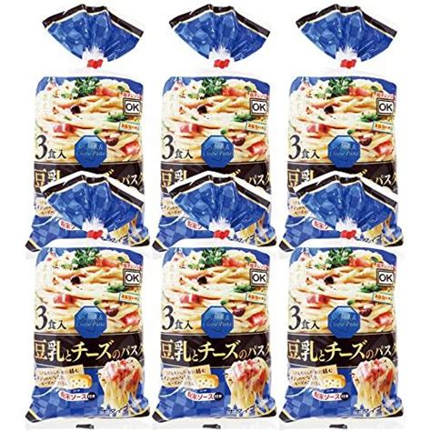 五木食品 3食豆乳とチーズのパスタ 471g×6個 電子レンジ調理可能 常温保存商品 s 2208170000051 20230525