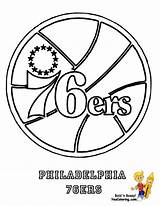 Coloring Pages Nba 76ers Sports Logo Philadelphia Colouring Phillies Sheets Baseball Airfreshener Club Flyers Cool Basketball sketch template