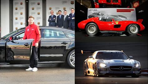 lionel messi s fleet of exotic cars in his garage is worth 11m