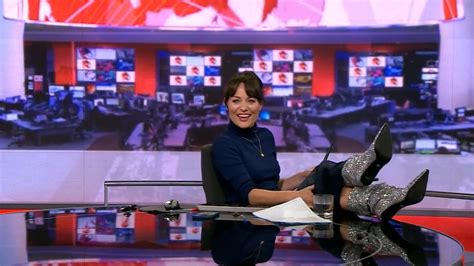 Bbc Breakfasts Victoria Valentine Caught On Camera With Her Feet On