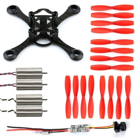 shipping buy  diy fpv racer drone parts mm carbon fiber frame kit  mini vtx