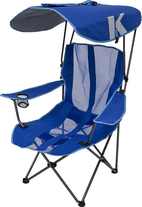 kelsyus original canopy chair foldable chair  camping tailgates  outdoor  blue