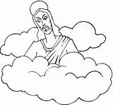 Stratus Clouds Cloud Drawing Getdrawings sketch template