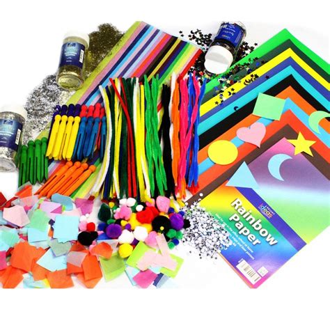 collage crafts class pack art craft  early years resources uk