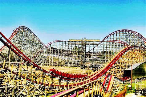 Tallest And Fastest Roller Coaster In The World Six Flags Opens New