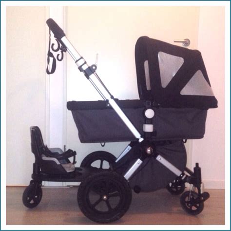 diy duowagen een veilig tweede zitje aan je kinderwagen maken van het bugaboo meerijdplankje en