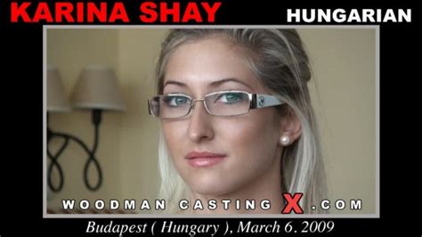Karina Shay On Woodman Casting X Official Website