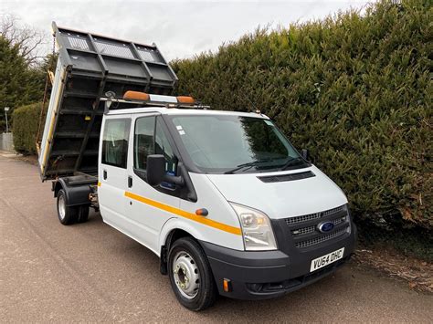 ford transit   lwb double cab tipper  sale  dvs