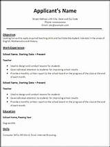 Resume For Trade Jobs Images