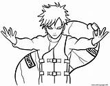 Gaara Printable Naruto Desenhar sketch template