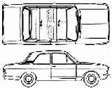 Cortina Blueprints Ford Mk Door 1967 Ii Sedan sketch template
