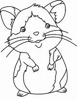 Hamster Ausdrucken sketch template