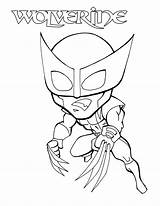 Wolverine Vanquish Superheroes 101coloring Panther Wonder Arrabbiato sketch template