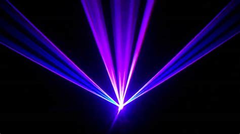 laser beam show single laser version youtube