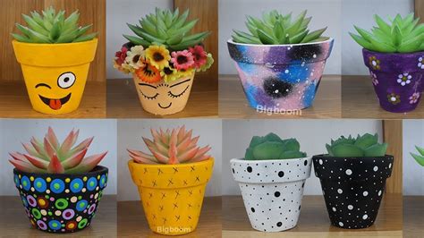 small flower pot decoration ideas home decorating ideas handmade