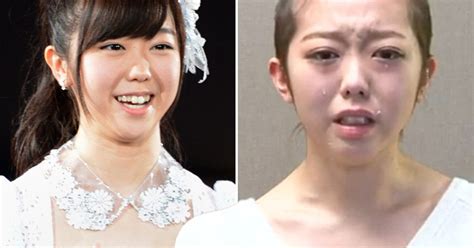 Minami Minegishi Japanese Akb48 Popstar Weeps And Shaves Head After