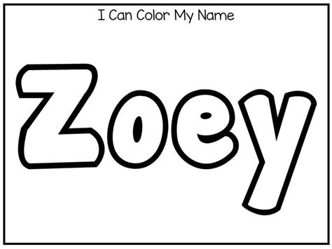 printable zoey  tracing worksheets  activities  etsy