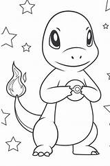 Charmander Pokeball Colorear sketch template