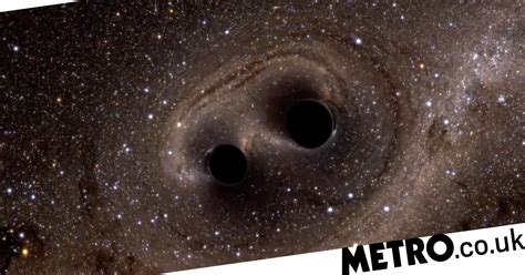 two supermassive black holes in a death spiral are doomed to collide