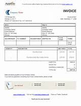 Images of Microsoft Invoice Template