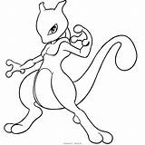 Mewtwo Disegno Stampare sketch template