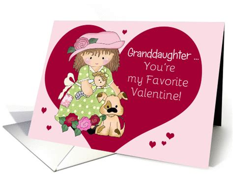 printable valentine cards  granddaughter printable templates