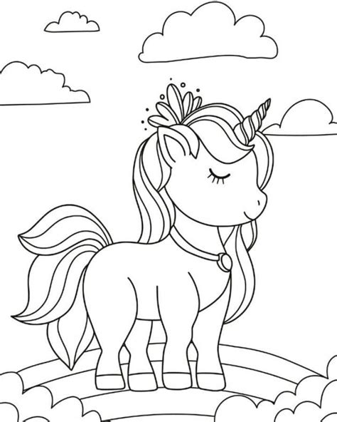 unicorn coloring pages  kids  adults makenstitch