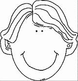 Face Coloring Pages Wecoloringpage sketch template