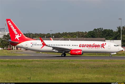 tc tjs corendon airlines boeing    frankfurt photo id  airplane picturesnet