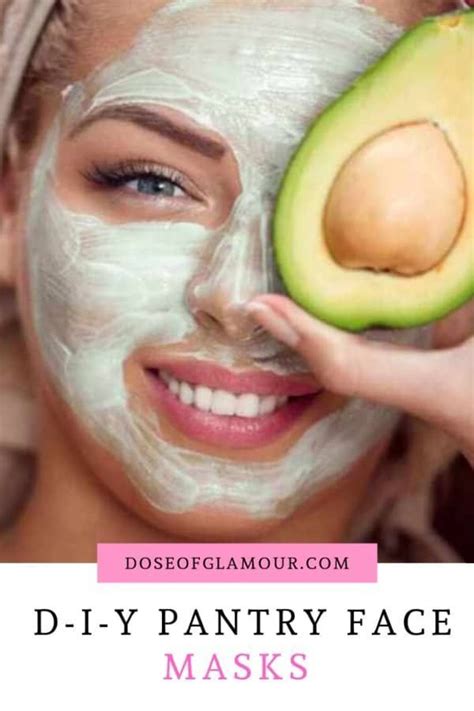 face masks from your pantry dose of glamour a skincare blog at