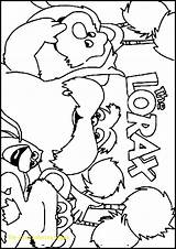 Lorax Albanysinsanity Seuss sketch template