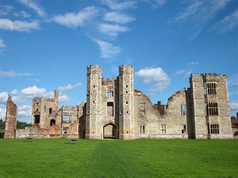 cowdray ruins midhurst west sussex british castles ancient
