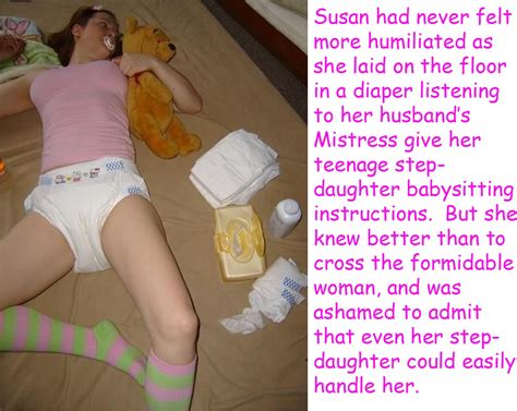captions cuckold your wife with diaper punishment captions from web
