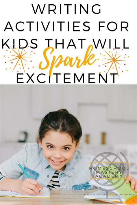 writing activities  kids   spark excitement