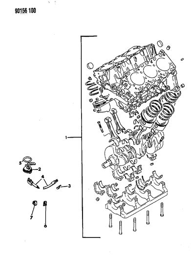 short engine  dodge dynasty