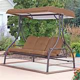 Patio Swing With Canopy