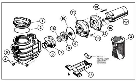 yeni  hayward super pump  hp wiring diagram hayward super pump ii parts diagram full