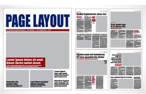 newspaper page layout design magazine page layouts magazine layout