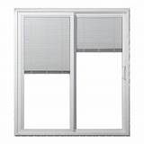 Sliding Doors With Blinds Between Glass Lowes Pictures